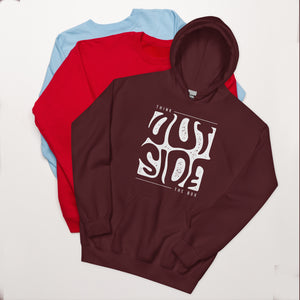 Think outside the box Unisex Hoodie