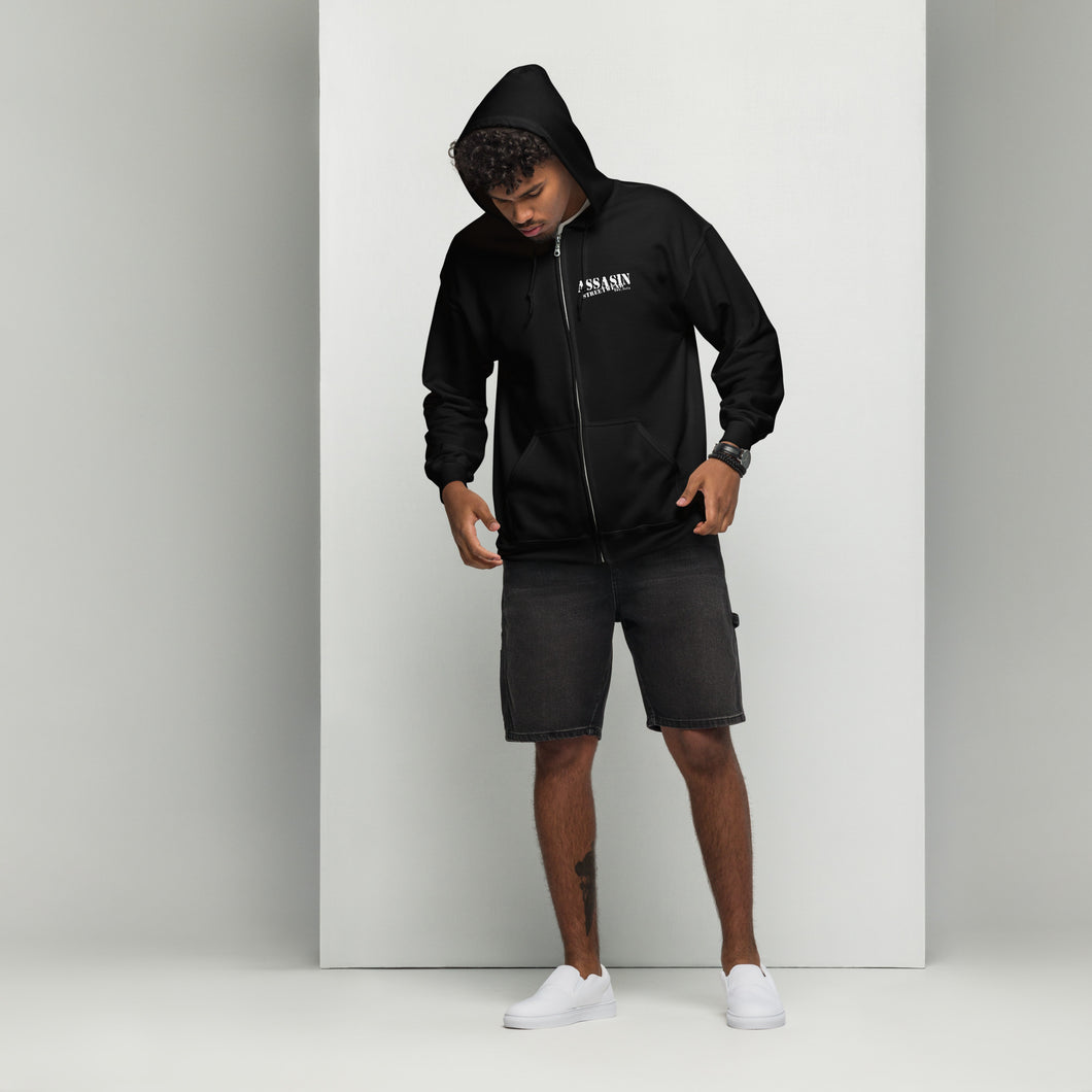 Assassin Streetwear zip hoodie
