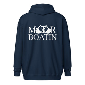 Motor Boatin' Unisex heavy blend zip hoodie
