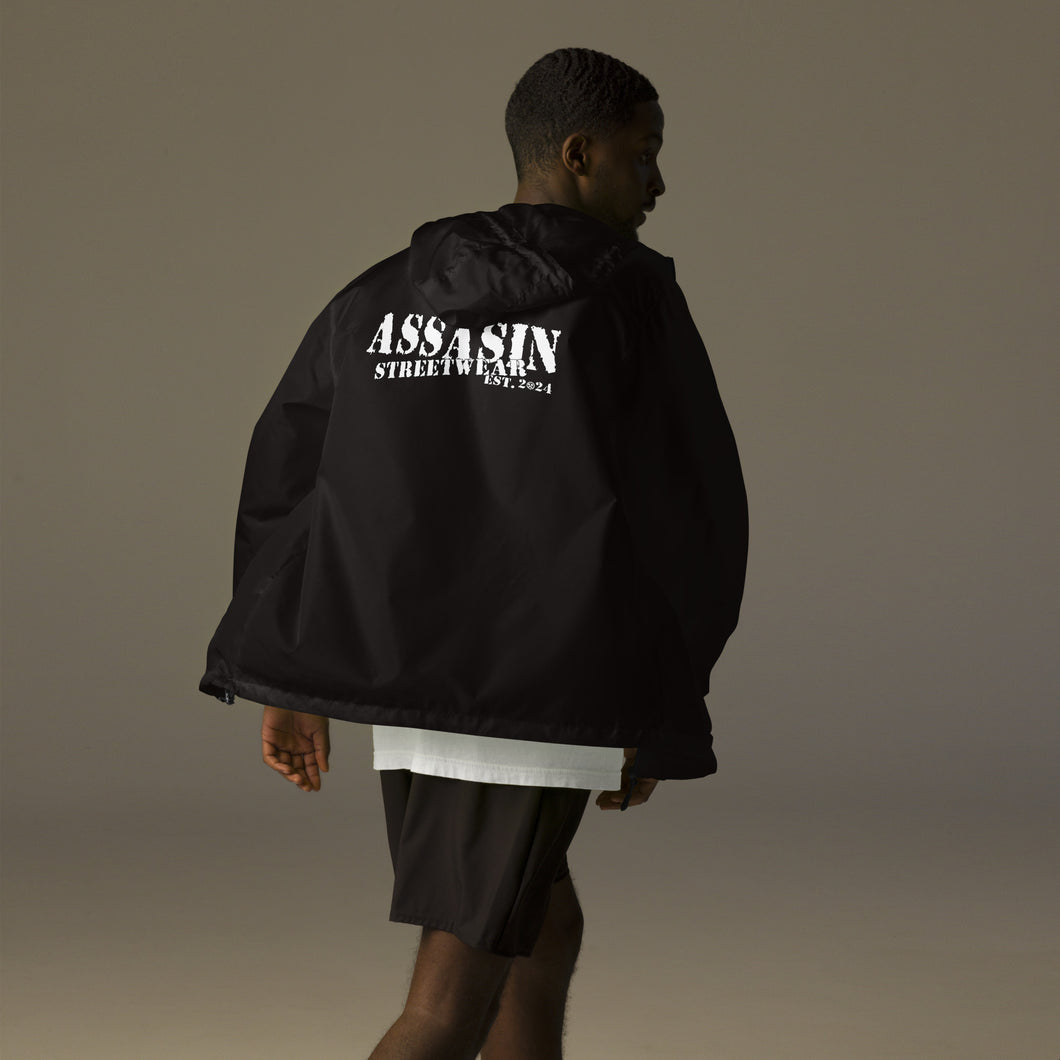 Assassin Streetwear lightweight zip up windbreaker