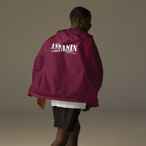 Assassin Streetwear lightweight zip up windbreaker
