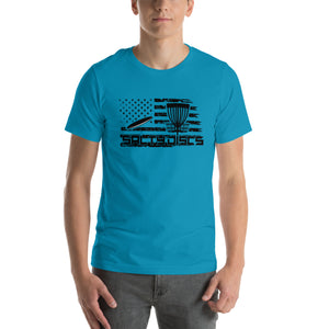 Salty Discs - flag unisex t-shirt