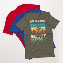 Salty Discs - Life is a Game unisex t-shirt