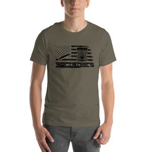 Salty Discs - flag unisex t-shirt