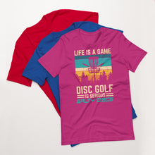 Salty Discs - Life is a Game unisex t-shirt