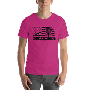 Salty Discs - flag unisex t-shirt