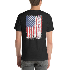 Assassin Streetwear Left Chest & Flag Back t-shirt