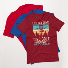 Salty Discs - Life is a Game unisex t-shirt
