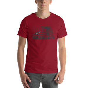 Salty Discs - flag unisex t-shirt