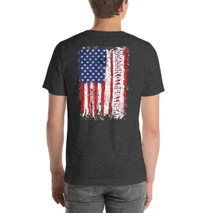 Assassin Streetwear Left Chest & Flag Back t-shirt