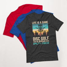 Salty Discs - Life is a Game unisex t-shirt