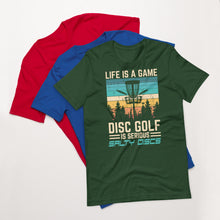 Salty Discs - Life is a Game unisex t-shirt