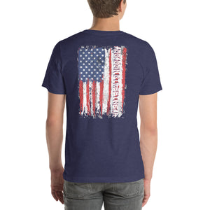 Assassin Streetwear Left Chest & Flag Back t-shirt