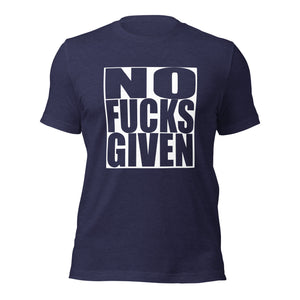 No Fucks Given Unisex t-shirt