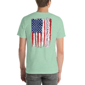 Assassin Streetwear Brand LC and Flag back t-shirt