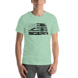Salty Discs - flag unisex t-shirt