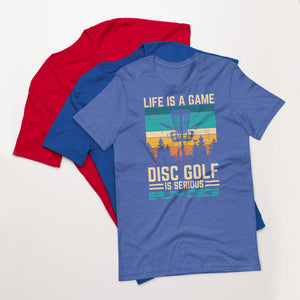 Salty Discs - Life is a Game unisex t-shirt