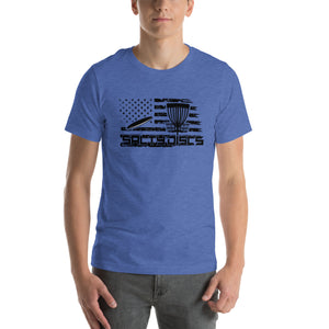 Salty Discs - flag unisex t-shirt