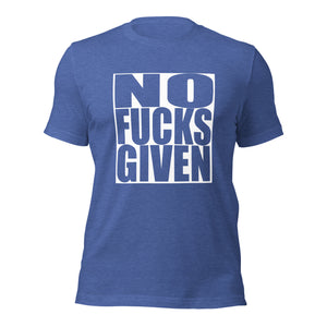 No Fucks Given Unisex t-shirt