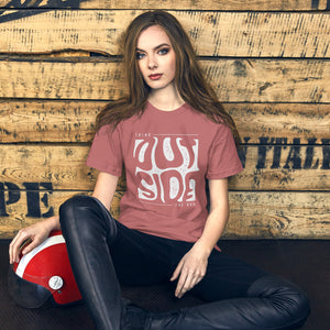 Think outside the box Unisex t-shirt