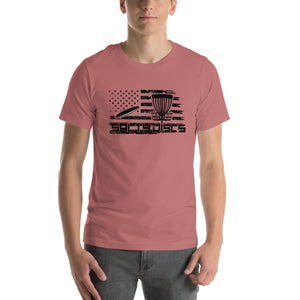 Salty Discs - flag unisex t-shirt
