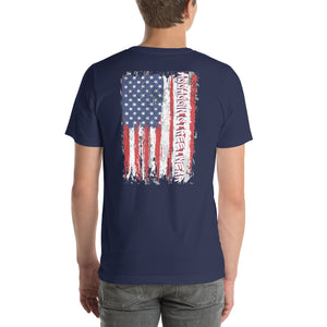 Assassin Streetwear Left Chest & Flag Back t-shirt