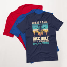 Salty Discs - Life is a Game unisex t-shirt