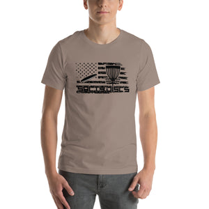 Salty Discs - flag unisex t-shirt