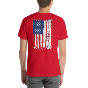 Assassin Streetwear Left Chest & Flag Back t-shirt