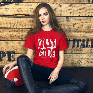 Think outside the box Unisex t-shirt