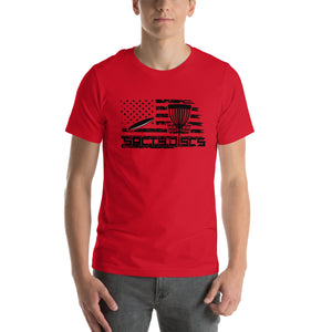 Salty Discs - flag unisex t-shirt