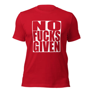 No Fucks Given Unisex t-shirt