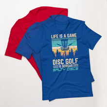Salty Discs - Life is a Game unisex t-shirt