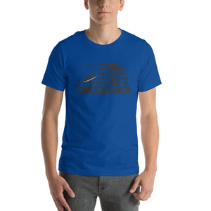 Salty Discs - flag unisex t-shirt