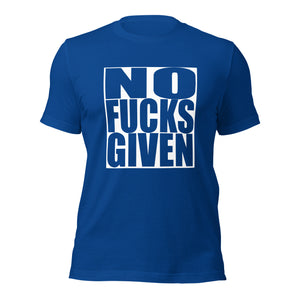 No Fucks Given Unisex t-shirt