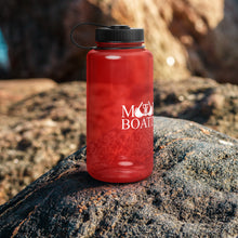 Motor Boatin' Wide mouth plastic water bottle