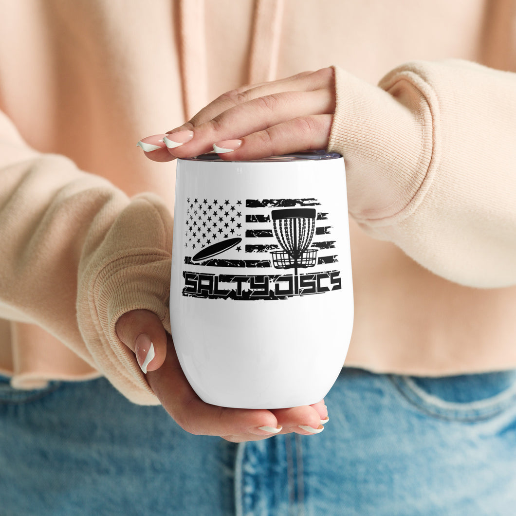 Salty Discs Wine tumbler