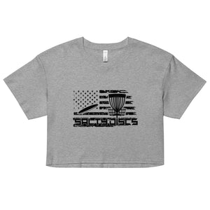 Salty Discs Women’s crop top