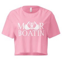 Motor Boatin' Women’s crop top