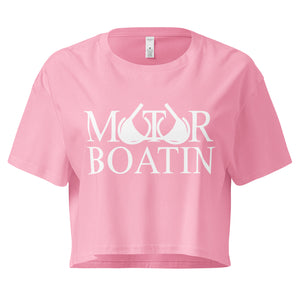 Motor Boatin' Women’s crop top