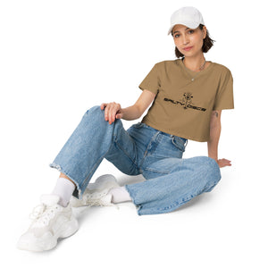Salty Discs Women’s crop top