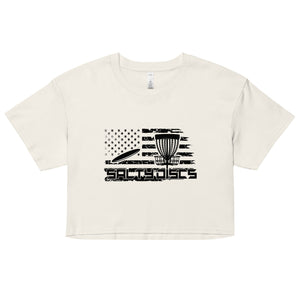 Salty Discs Women’s crop top