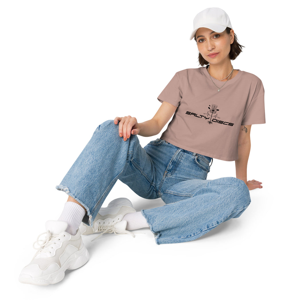 Salty Discs Women’s crop top