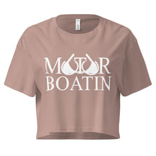 Motor Boatin' Women’s crop top