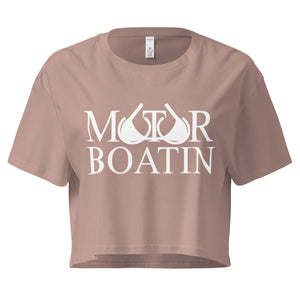 Motor Boatin' Women’s crop top