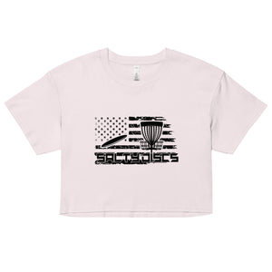 Salty Discs Women’s crop top