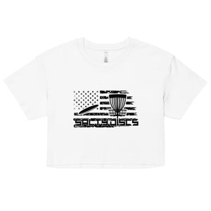 Salty Discs Women’s crop top