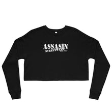 Assassin Streetwear Ladies Crop Sweatshirt