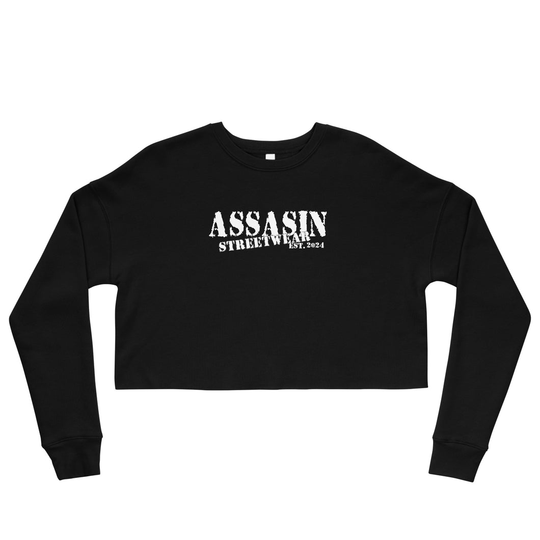 Assassin Streetwear Ladies Crop Sweatshirt