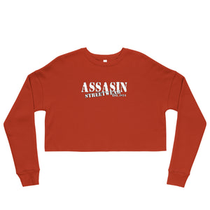 Assassin Streetwear Ladies Crop Sweatshirt